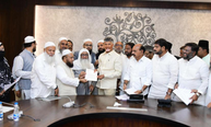 Muslim groups urge Chandrababu Naidu to oppose Waqf Amendment Bill