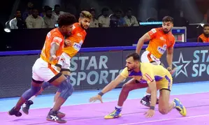 PKL Season 11: Sachin leads Tamil Thalaivas to a thrilling win over holders Puneri Paltan