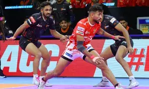 PKL Season 11: U Mumba pick up their first win of the season, defeat Gujarat Giants