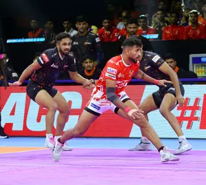 PKL Season 11: U Mumba pick up their first win of the season, defeat Gujarat Giants