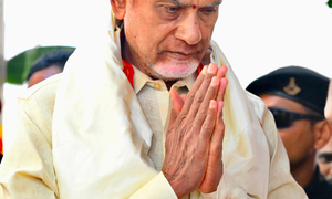 Chandrababu Naidu thanks Centre for approving rail line to Amaravati