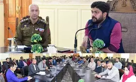 J&K: Security review meeting held in Ganderbal district