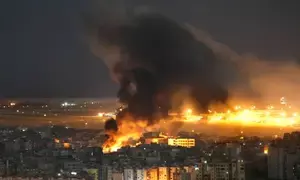 Israel launches 3 airstrikes on Beiruts southern suburbs