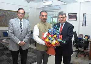 Consider different deal for hill states, Himachal CM asks NITI Aayog Consider different deal for hill states, Himachal CM asks NITI Aayog