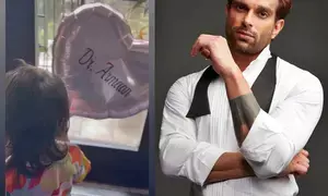 Karan Singh Grover’s little girl Devi cheers for daddy’s iconic show ‘Dill Mill Gayye’