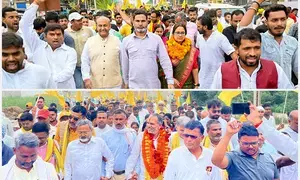 Bihar: Jan Suraaj candidates file nominations from Tarari & Ramgarh