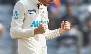 2nd Test: Santner stars as New Zealand do the impossible with a historic series win in India (ld)