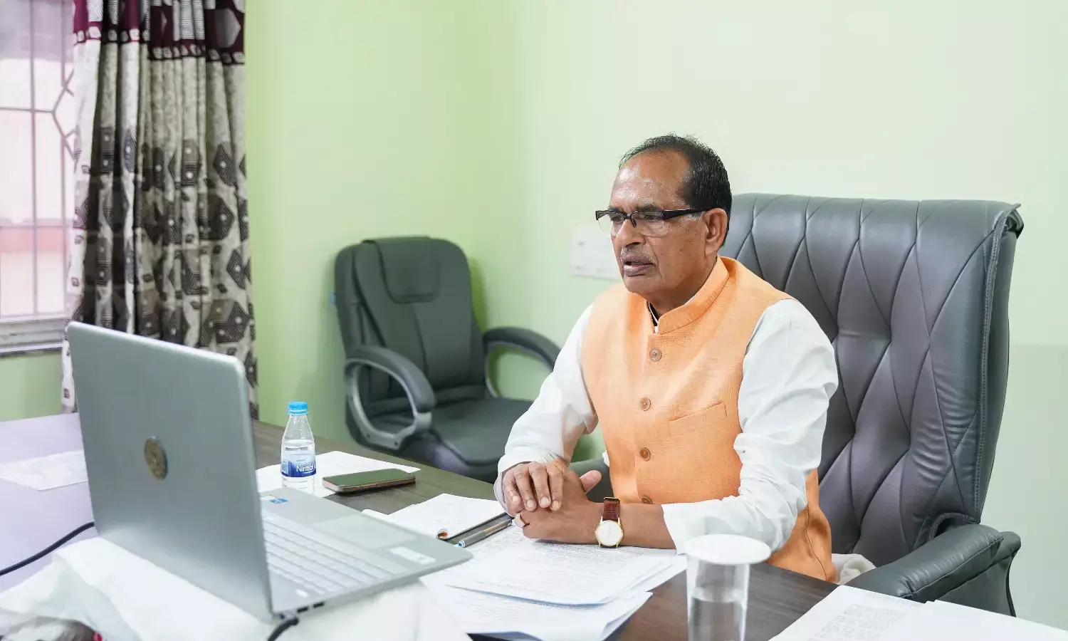 Shivraj Singh Chouhan Advocates for Action Against Stubble Burning Pollution in Delhi