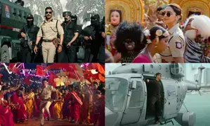 ‘Singham Again’ title track is packed with action extravaganza