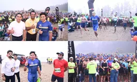 IRONMAN 70.3 Goa: Triathlon event culminates, Tejasvi Surya becomes 1st MP to take the challenge