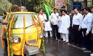 Haryana Environment Minister inaugurates 4 anti-smog guns in Gurugram