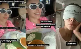 Nushrratt Bharuccha’s chooses ‘hot steamed idlis’ over sleep