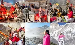 Sara Ali Khan says ‘Jai Bhole Nath’ as she seeks blessings at Kedarnath