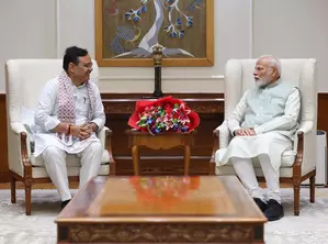 Rajasthan CM Bhajan Lal Sharma meets PM Modi in Delhi