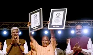 Deepotsav 2024: Ayodhya sets two records with over 25 lakh diyas and 1,121 people performing aarti