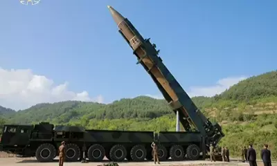 North Korea test-fires ballistic missile