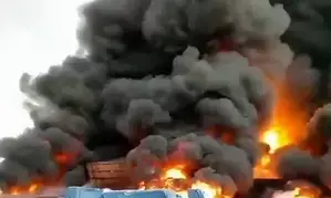 Several killed, 9 injured in major fire at cooking oil factory near Jakarta