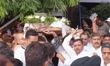 Hundreds attend cremation of J&K BJP leader Devender Singh Rana