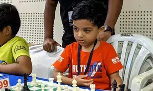 Anish Sarkar becomes youngest FIDE-rated chess player