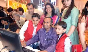 Sensex closes up by 355 points in Muhurat Trading session