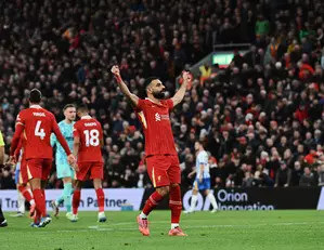 Premier League: Liverpool go top of the table with comeback 2-1 win over Brighton
