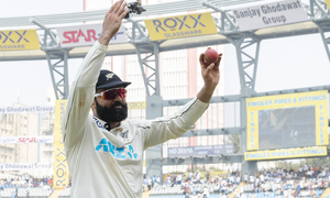 3rd Test: Ajaz Patel continues his special relationship with Wankhede with a five-for