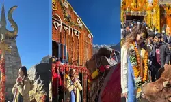 Blessed Nushrratt shares glimpses from maiden Kerdarnath, Badrinath darshan