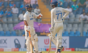 3rd Test: Jadeja, Ashwin strike after Gill, Pant fifties as India take upper hand against NZ (Ld)