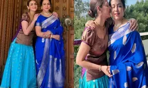 Esha Deol shares special moment with Hema Malini on her birthday