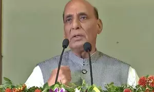 Indias defence exports to touch Rs 50,000 crore in 2029-30: Rajnath Singh