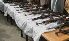Arms, ammunition seized in Afghanistan