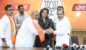 Rajasthan: Cong’s Sukhbir Chaudhary with 14 others join BJP