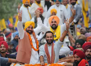 Punjab bypolls: CM Mann attacks BJP, Cong