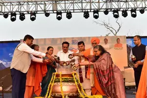Union Minister CR Patil inaugurates Ganga Utsav 2024 in Haridwar