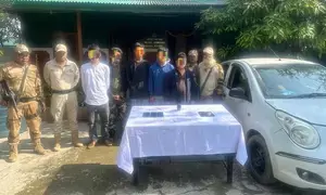 Manipur: Security forces arrest seven, recovers arms & ammunition