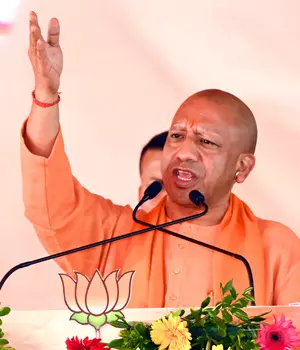 JMM-Cong-RJD plotted to alter Jharkhands demography via land jihad, love jihad: Yogi Adityanath