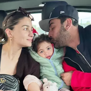 Ranbir Kapoor plants a sweet kiss on daughter Raha as she turns 2 Ranbir Kapoor plants a sweet kiss on daughter Raha as she turns 2