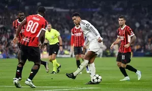 Real Madrid beaten at home to AC Milan in Champions League