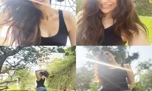 Karisma Kapoor asks, what is the intention? as she flaunts her hair