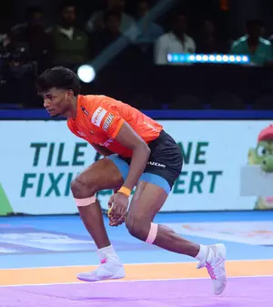 PKL Season 11: U Mumba coach Mazandarani heaps praise on young raider Ajit Chavan PKL Season 11: U Mumba coach Mazandarani heaps praise on young raider Ajit Chavan