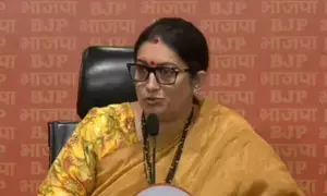 Those who turned party into private limited company talking about East India: Smriti Irani tears into Rahul Gandhi