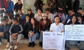 NEHU students refuse to call of stir despite VC’s appeal, assurance