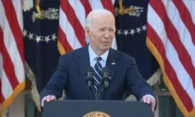 Biden consoles Democrats, reminds Republicans polls are fair