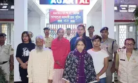 Nine more Bangladeshi nationals apprehended in Tripura