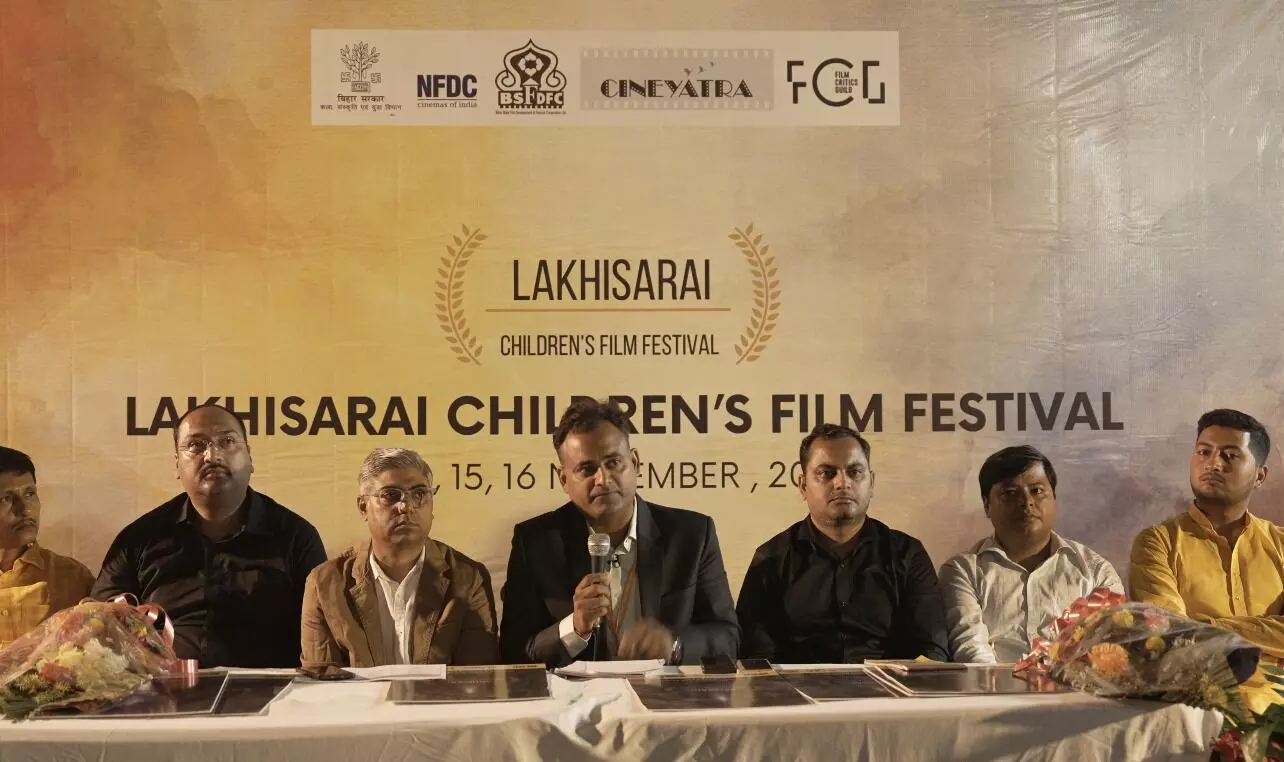 Lakhisarai to Host Its First Childrens Film Festival, Inaugurated by Bihars Deputy CM Vijay Kumar Sinha Lakhisarai to Host Its First Childrens Film Festival, Inaugurated by Bihars Deputy CM Vijay Kumar Sinha