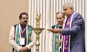 Avoid challenging constitutional institutions: VP Dhankhar