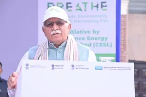 Manohar Lal Khattar launches new scheme to promote use of e-cars for govt use