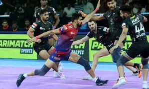 PKL Season 11: U Mumba edges past UP Yoddhas in thrilling contest as Ajit Chouhan, Rohit Raghav shine