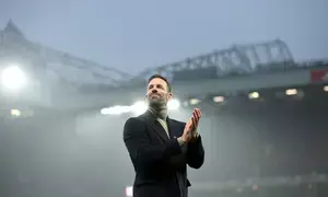 Van Nistelrooy bows out as Man Utd interim coach in style with 3-0 win over Leicester