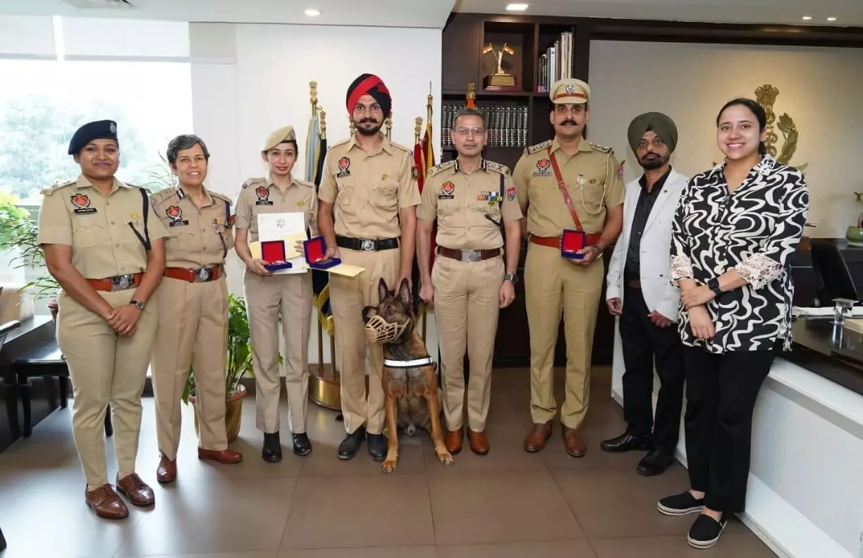 Punjab Police Shines at All India Police Duty Meet; Bags One Silver, Two Bronze Medals Punjab Police Shines at All India Police Duty Meet; Bags One Silver, Two Bronze Medals
